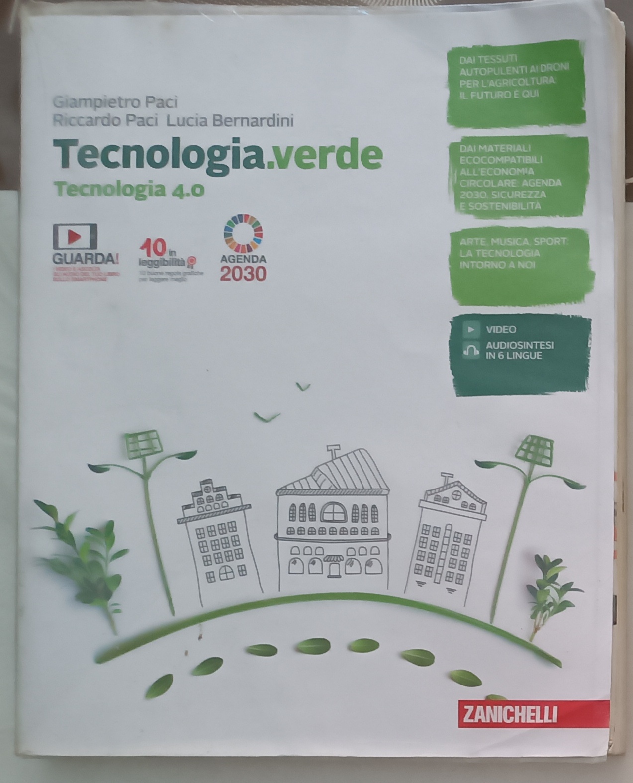 Tecnologia.verde. Tecnologia 4.0. Con Informatica e Disegno, laboratorio e coding. Per la Scuola media.